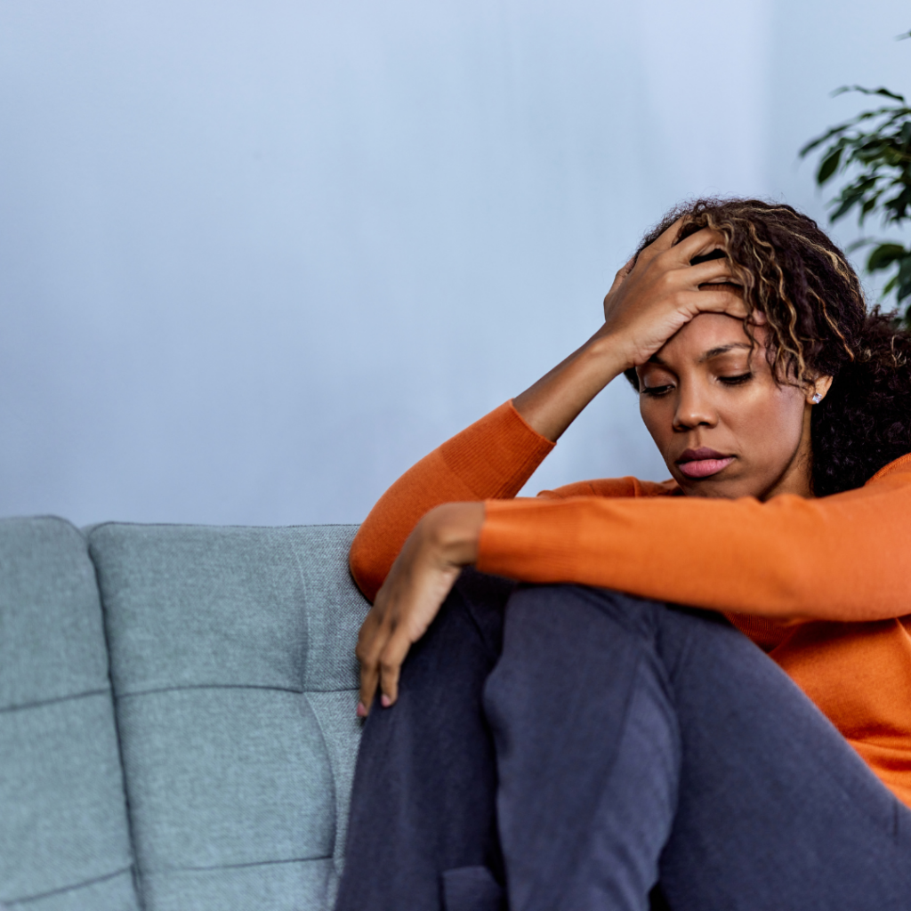 A Black woman who wants to learn how to improve mental health